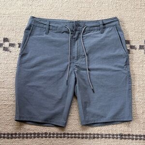 Men's Athletic Gray Drawstring Shorts